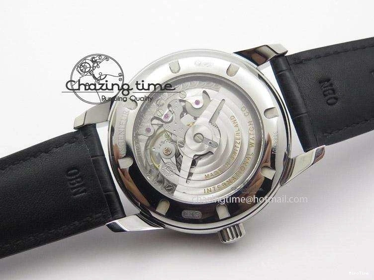 MIROTIME 0316 Affordable Ingeniuer St.Laurens SS Brown Dial MK 1:1 Best Edition On Black Leather Strap A 7365